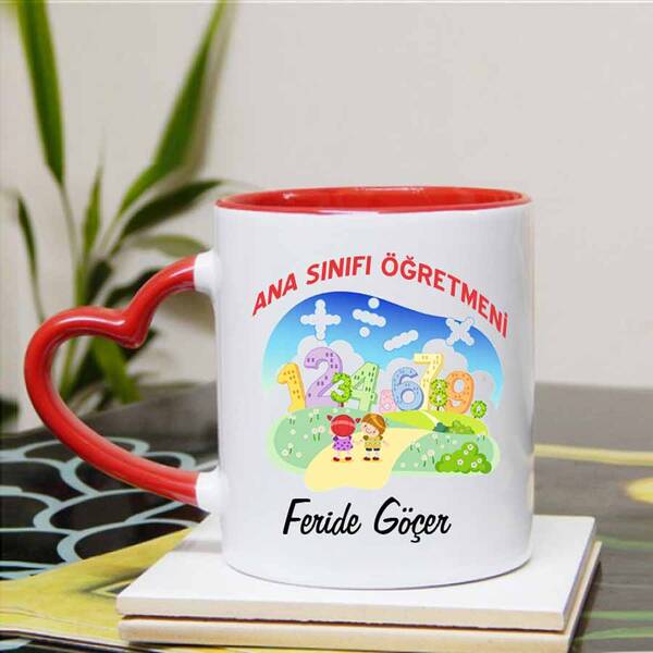 Anasınıfı Öğretmenine Hediye Kupa Bardak - 3