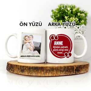 Anneler Günü Hediye Fotoğraflı Kupa Bardak - 2