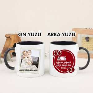 Anneler Günü Hediye Fotoğraflı Kupa Bardak - 4
