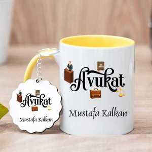 Avukata Hediye Kupa Bardak ve Anahtarlık - 9