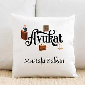 Avukatlara Hediye İsimli Yastık - 4