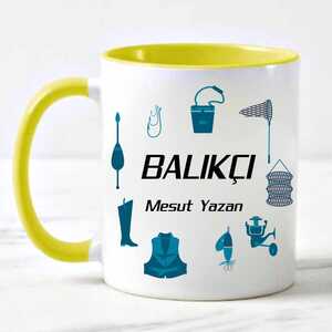 Balıkçıya Hediye Kupa Bardak - 5