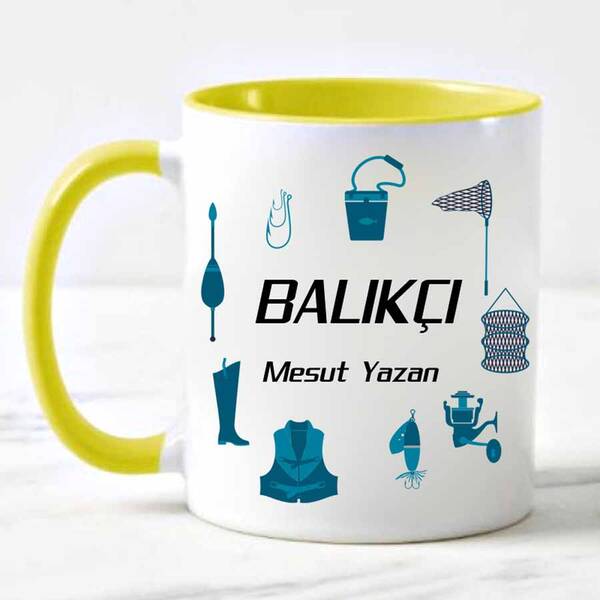 Balıkçıya Hediye Kupa Bardak - 5