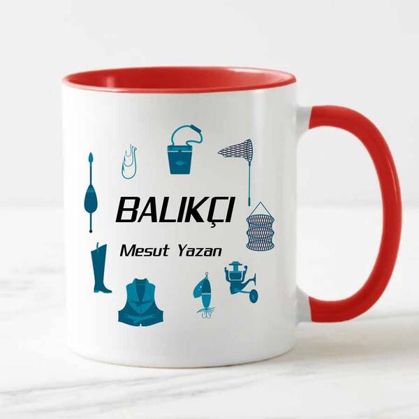 Balıkçıya Hediye Kupa Bardak - 4