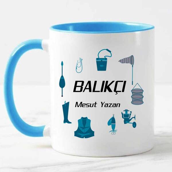Balıkçıya Hediye Kupa Bardak - 3