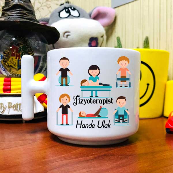 Bayan Fizyoterapist Latte Fincanı - 1