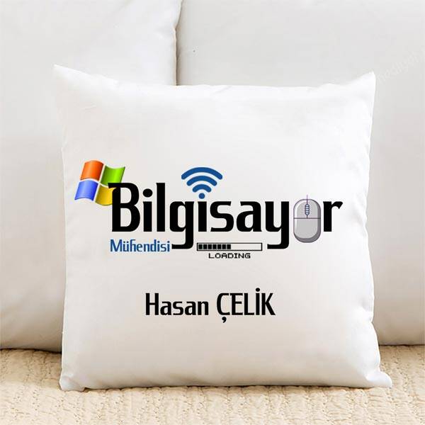 Bilgisayar Mühendisine Hediye İsimli Yastık - 1