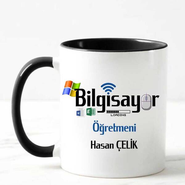 Bilgisayar Öğretmenine Hediye Kupa Bardak - 5