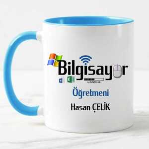 Bilgisayar Öğretmenine Hediye Kupa Bardak - 7