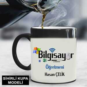 Bilgisayar Öğretmenine Hediye Kupa Bardak - 8