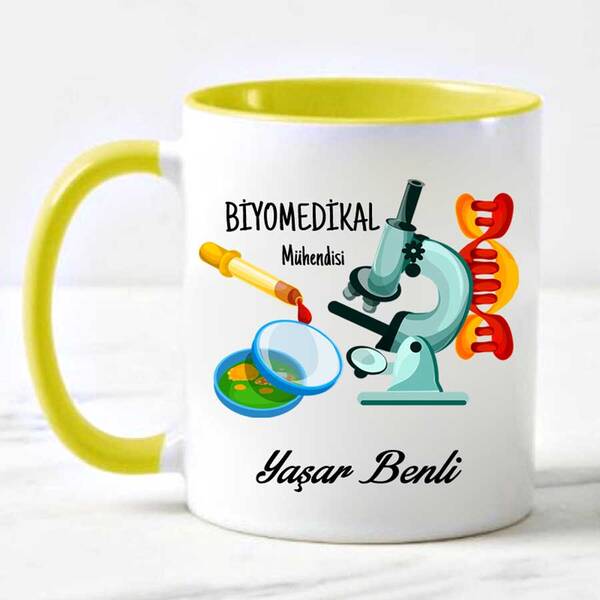 Biyomedikal Mühendisine Hediye Kupa Bardak - 5