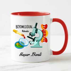 Biyomedikal Mühendisine Hediye Kupa Bardak - 3