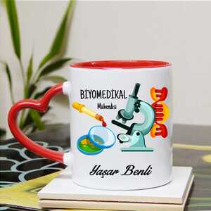 Biyomedikal Mühendisine Hediye Kupa Bardak - 7