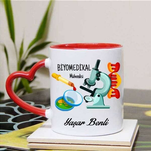 Biyomedikal Mühendisine Hediye Kupa Bardak - 7