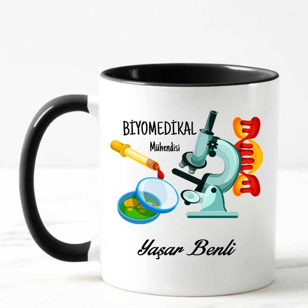 Biyomedikal Mühendisine Hediye Kupa Bardak - 4