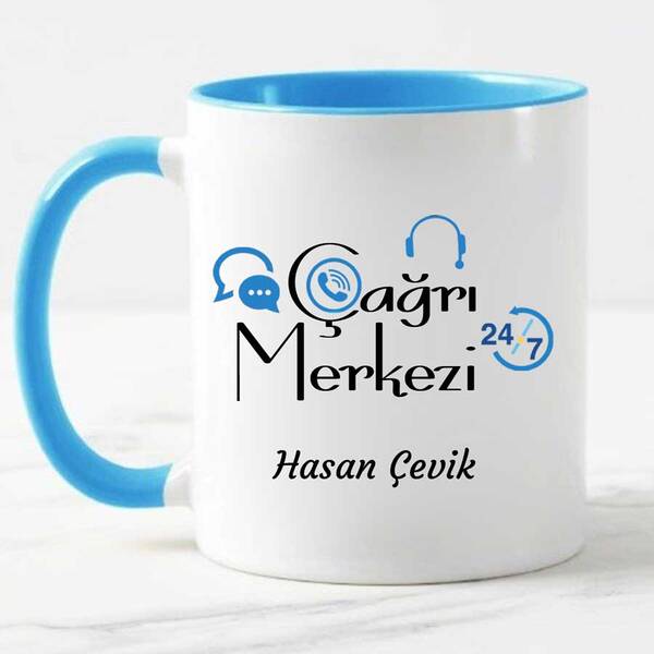 Çağrı Merkezi Personeline Hediye Kupa Bardak - 6