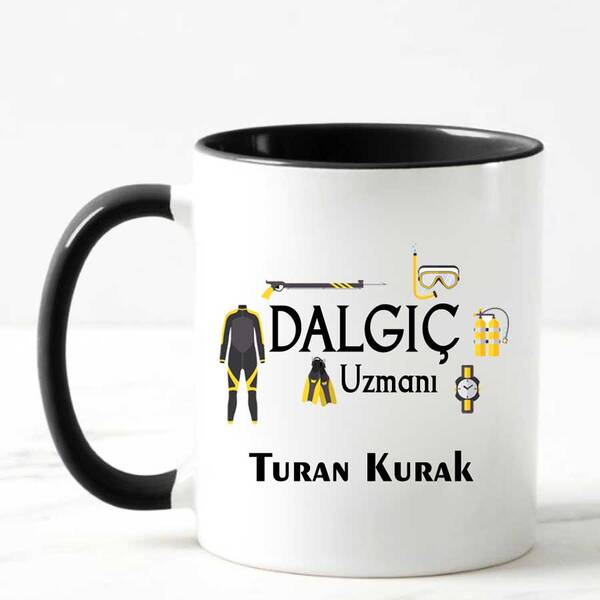 Dalgıç Uzmanına Hediye Kupa Bardak - 5