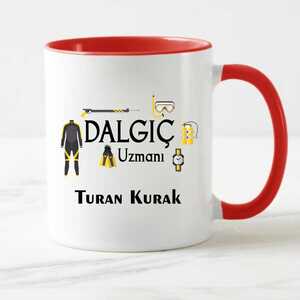 Dalgıç Uzmanına Hediye Kupa Bardak - 3