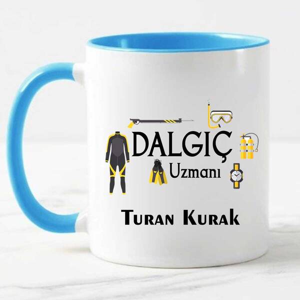 Dalgıç Uzmanına Hediye Kupa Bardak - 4