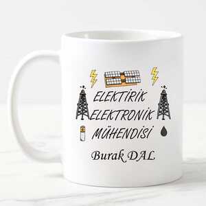 Elektrik Elektronik Mühendisine Hediye Kupa Bardak - 1