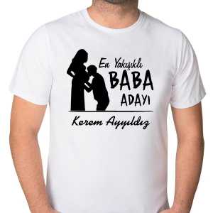 En Yakışıklı Baba Adayı Tişört - 4