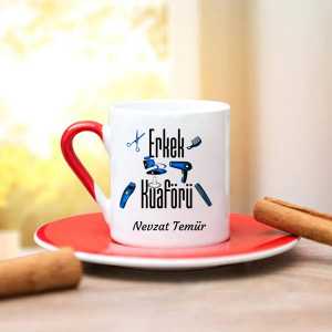 Erkek Kuaförü Türk Kahve Fincanı - 3