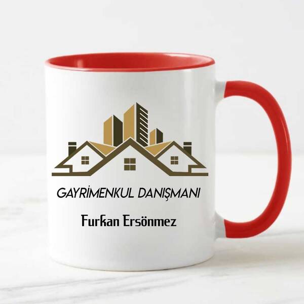 Gayrimenkul Danışmanına Hediye Kupa Bardak - 7
