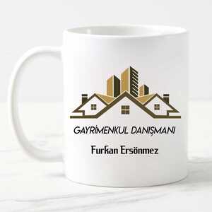 Gayrimenkul Danışmanına Hediye Kupa Bardak - 5