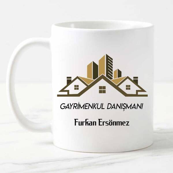 Gayrimenkul Danışmanına Hediye Kupa Bardak - 5