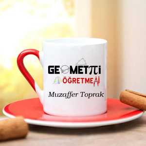 Geometri Öğretmeni Türk Kahve Fincanı - 4