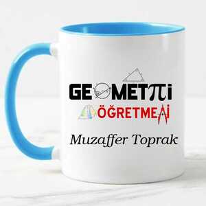 Geometri Öğretmenine Hediye Kupa Bardak - 3