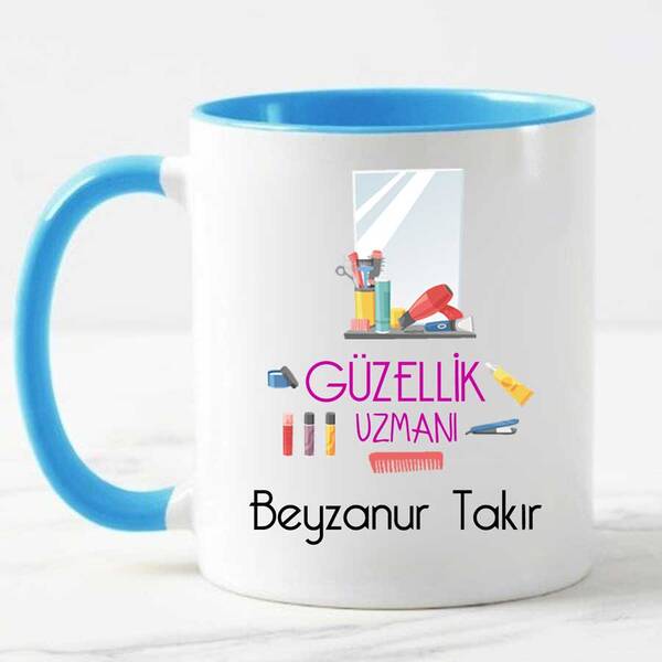 Güzellik Uzmanına Hediye Kupa Bardak - 6