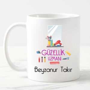 Güzellik Uzmanına Hediye Kupa Bardak - 4