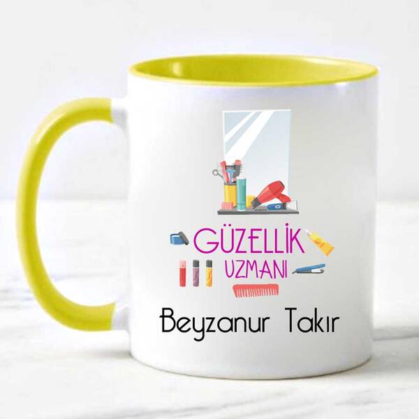 Güzellik Uzmanına Hediye Kupa Bardak - 3