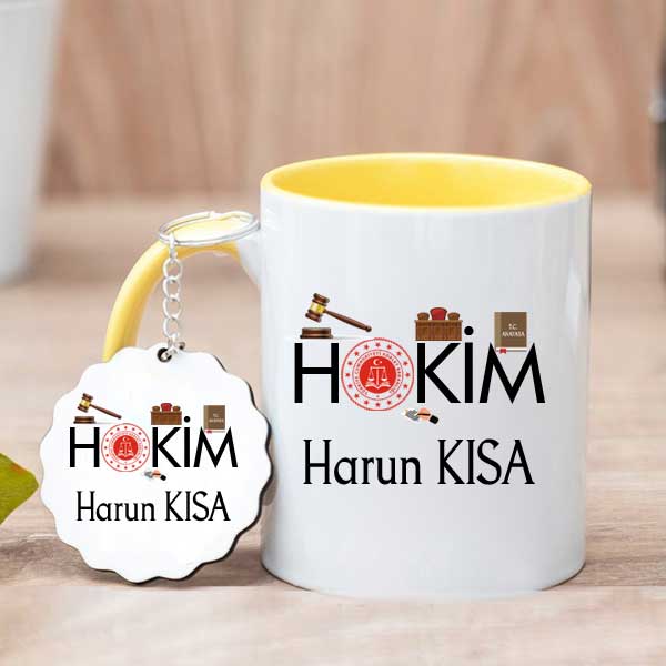 Hakim Hediyesi Kupa Bardak ve Anahtarlık - 4