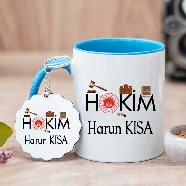 Hakim Hediyesi Kupa Bardak ve Anahtarlık - 5
