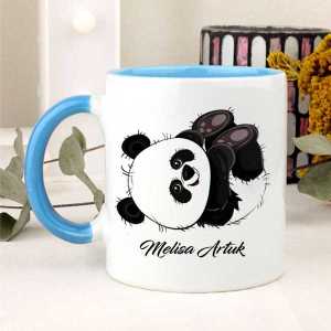 İsme Özel Panda Kupa Bardak - 6
