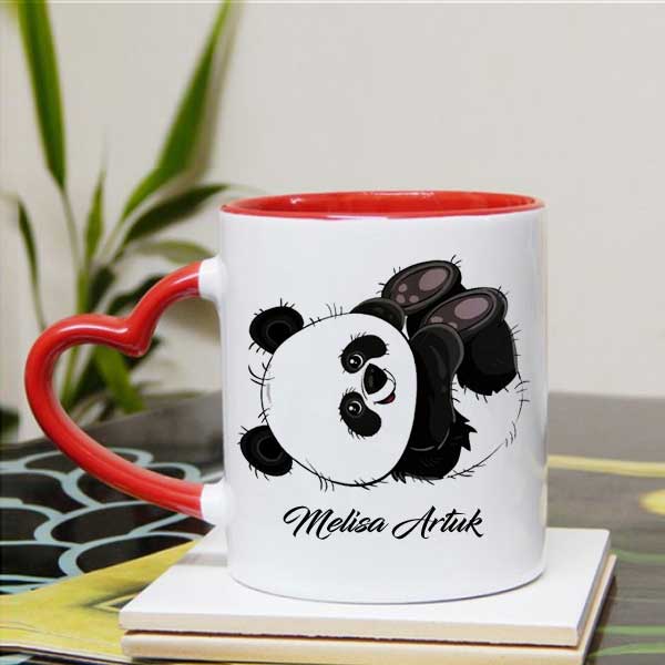 İsme Özel Panda Kupa Bardak - 1