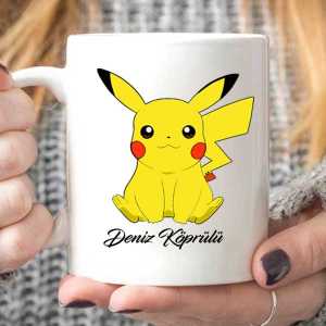 İsme Özel Pikachu Kupa Bardak - 3
