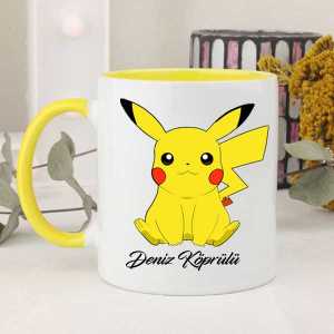 İsme Özel Pikachu Kupa Bardak - 1