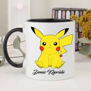 İsme Özel Pikachu Kupa Bardak - 5
