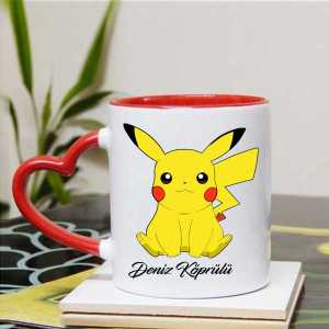 İsme Özel Pikachu Kupa Bardak - 2