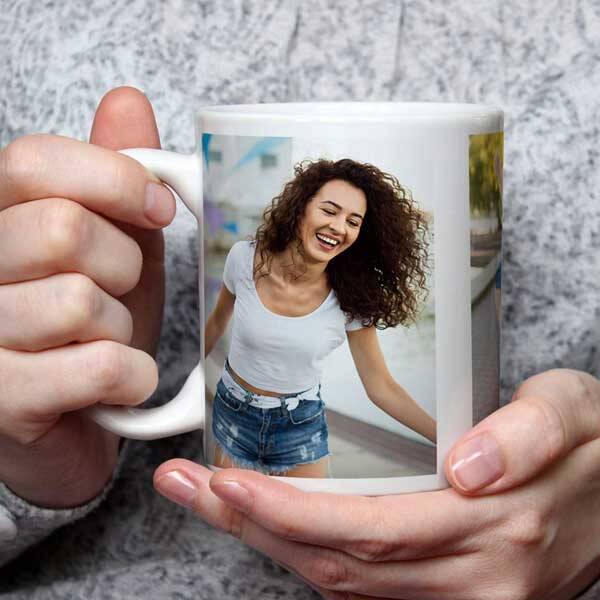 Kişiye Özel 3 Fotoğraf Baskılı Kupa Bardak - 1