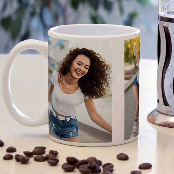 Kişiye Özel 3 Fotoğraf Baskılı Kupa Bardak - 2
