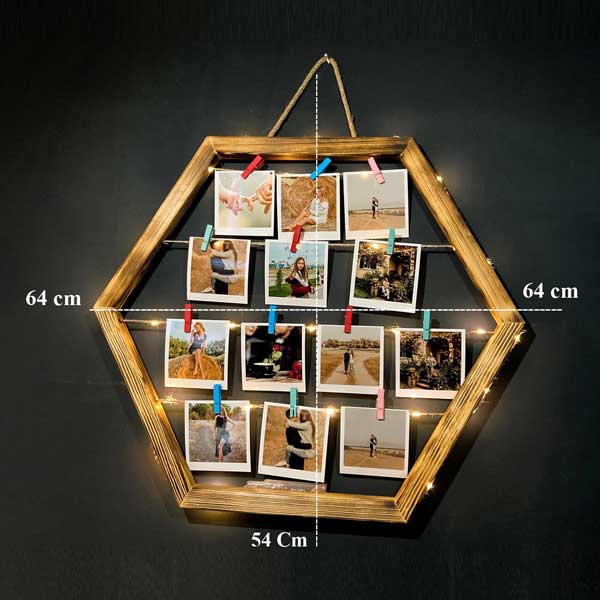 Led Işıklı Kişiye Özel Fotoğraf Çerçevesi - 4