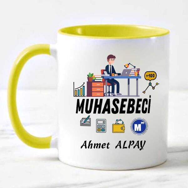 Muhasebeciye Hediye Kupa Bardak - 4