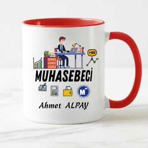 Muhasebeciye Hediye Kupa Bardak - 6