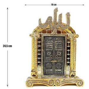 Otantik Hediye Kabe Kapısı & Allah Lafzı Biblo - 7