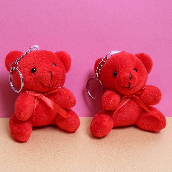Peluş Ayıcık Anahtarlık 2 adet - 1