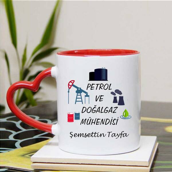Petrol ve Doğalgaz Mühendisi Kupa Bardak - 3